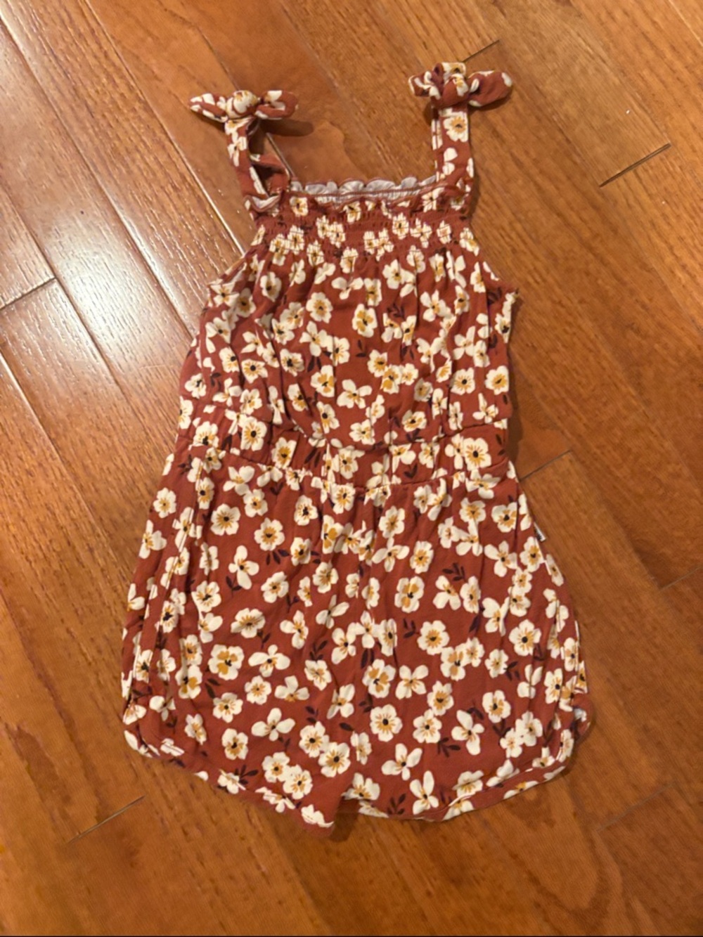 Little Sleepies Floral Sleeveless Romper